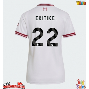 Liverpool Hugo Ekitike #22 Replica Away Stadium Shirt for Women 2026-27 Short Sleeve